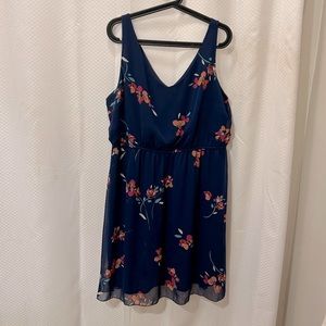 Old Navy sheer overlay dress